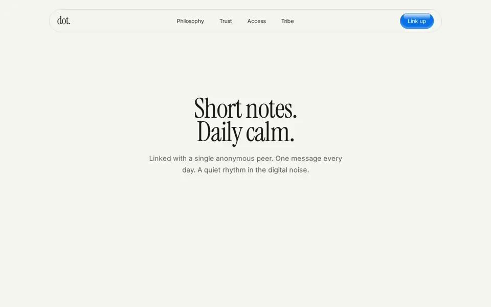 dot. 3D website preview