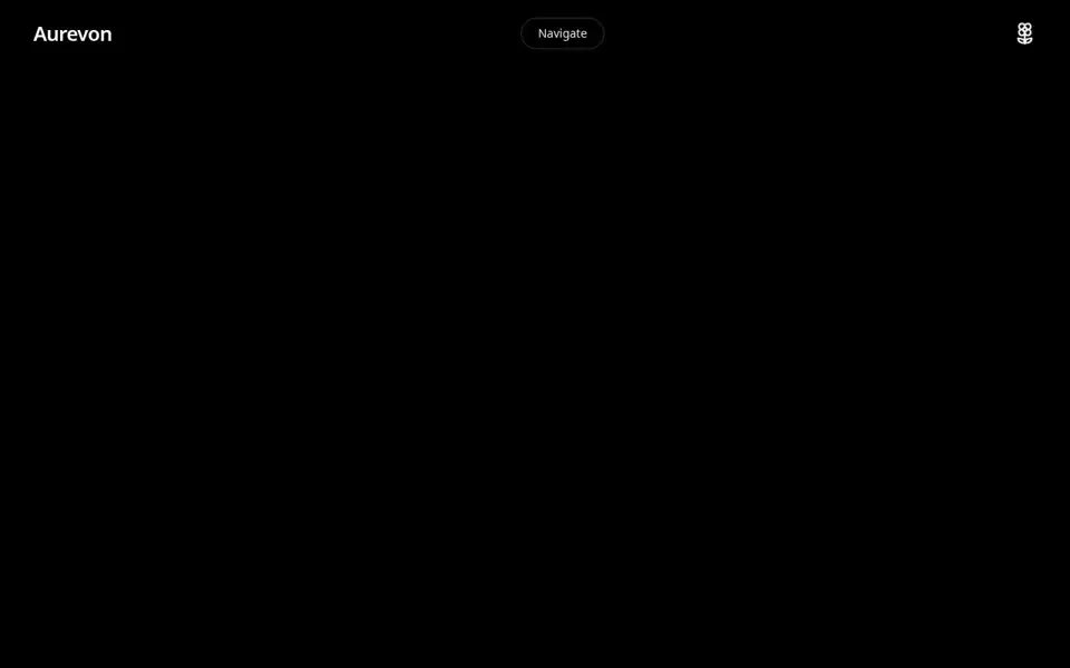 Aurevon 3D website preview